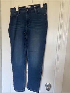 Angel Women's Skinny Jeans in Dark Blue Wash